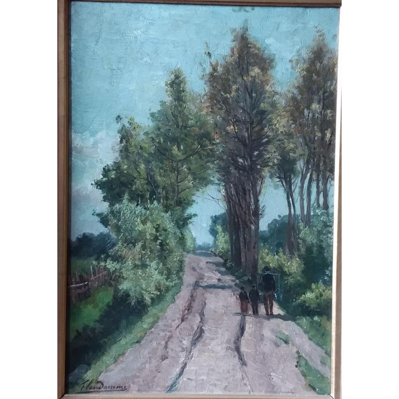 Schilderij Franz Van Damme 1858-1925