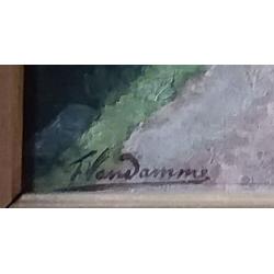 Schilderij Franz Van Damme 1858-1925