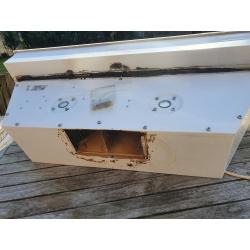 Novy dampkap, keramisch vuur Novy, spoeltafel van Franke