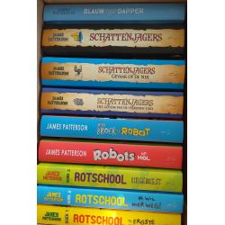 NIEUWE GRAPPIGE BOEKEN VAN Patterson, Rotschool, Robot, Schattenjager, Blauw maar dapper