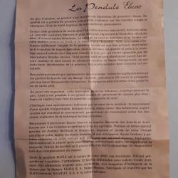 Zeldzame Zwitserse wandklok "Eluxa"