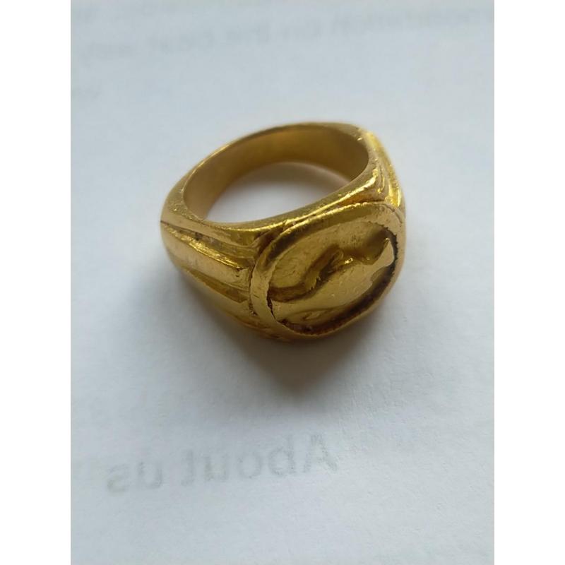 Antieke gedetermineerde Romeinse ring
