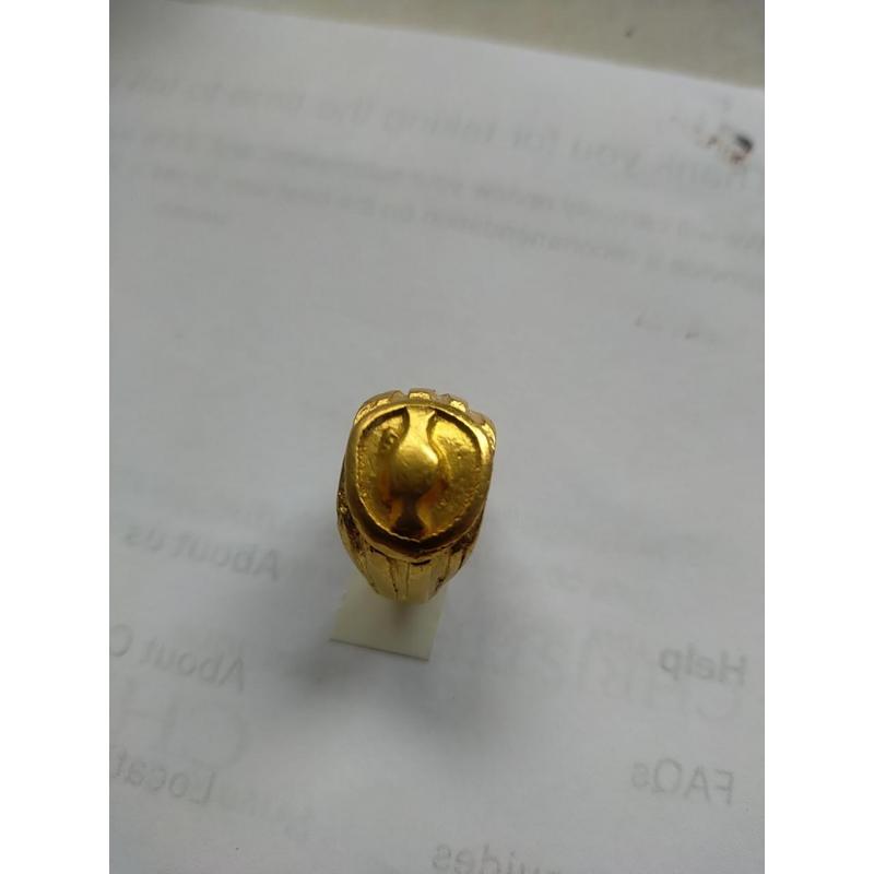 Antieke gedetermineerde Romeinse ring