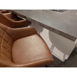 Mooie leren stoelen