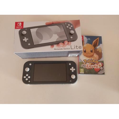 Nintendo switch lite SPLINTERNIEUW   Pokemon  let's go eevee