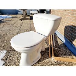 Wit toilet