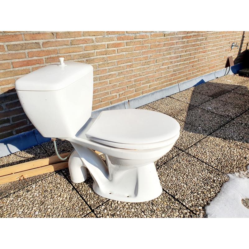 Wit toilet