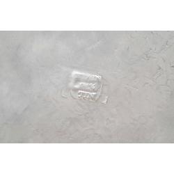 Set van tinnen decoratieve accessoires