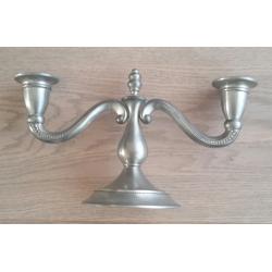Set van tinnen decoratieve accessoires