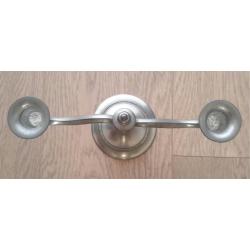 Set van tinnen decoratieve accessoires