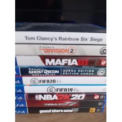 PS4 1TB MET 9 GAMES en 1 controller