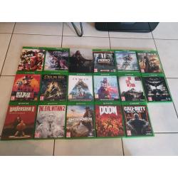 Xbox one x 1TB   1 controller   2 externe hdd's   17 games