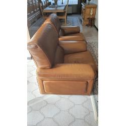 Prachtige lederen salon