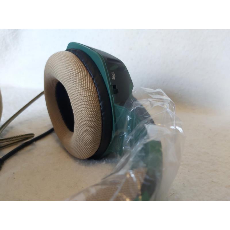Gaming headset Jungle camouflagekleuren
