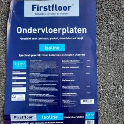 Ondervloer voor laminaat of parket