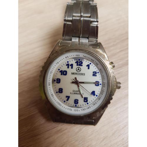 Mercedes quartz horloge