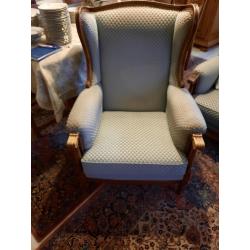 salon- sofa met 2 clubfauteuils