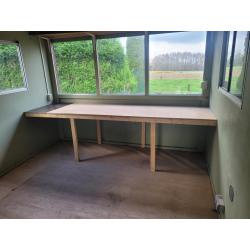 Vakantie caravan woonunit hobbyruimte