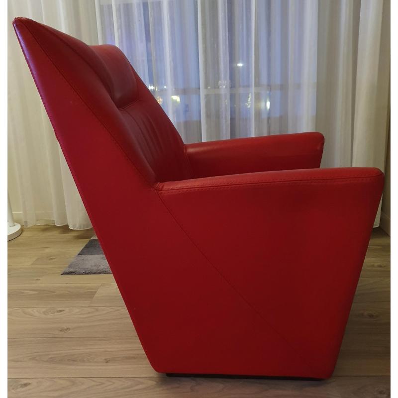 Zeer mooie lederen fauteuil