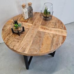 Nieuwe industriële mango meubels uit voorraad leverbaar!
