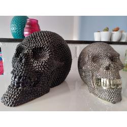 Skull // spaarpot(de grijze) zwart