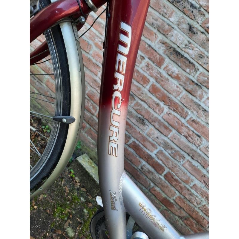 fiets Mercure met 7 versnellingen en computertje