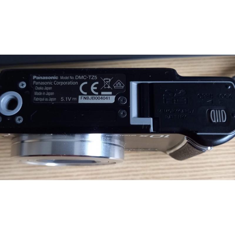 Compact Camera Panasonic Lumix DMC-TZ5 Zwart