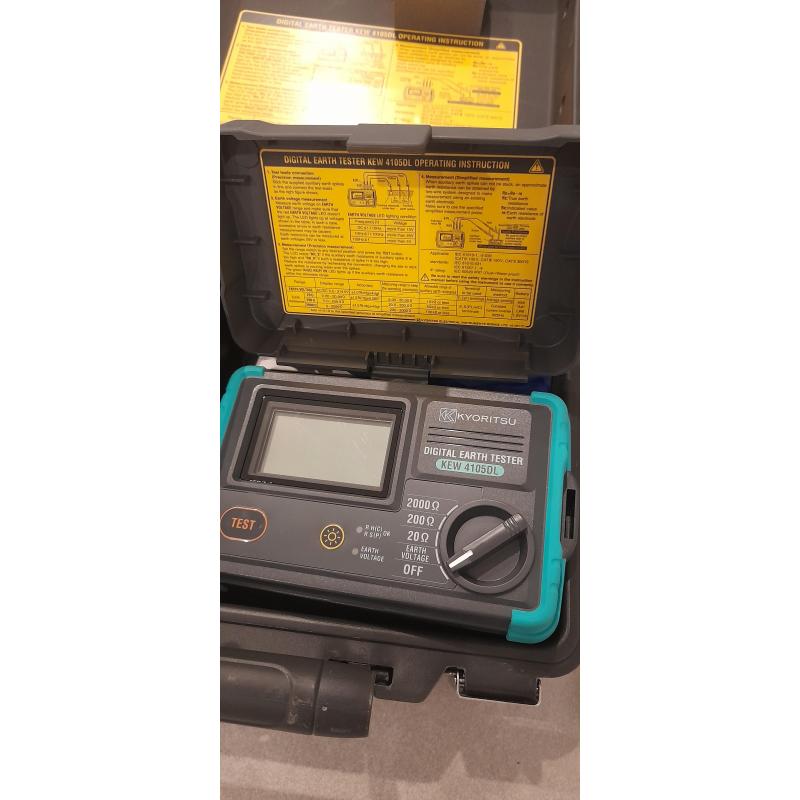 Digitale Aardingsmeter KYORITSU KEW 4105DL