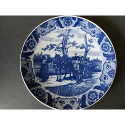Wandborden in Delfts Blauw 390mm
