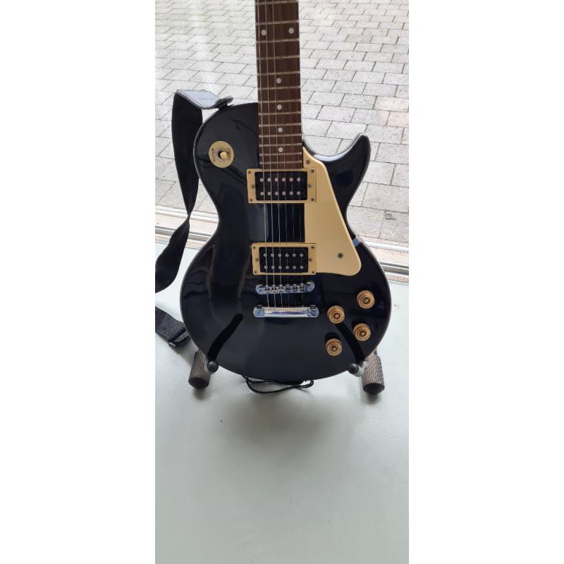 Gitaar Ephiphone Gibson zwart