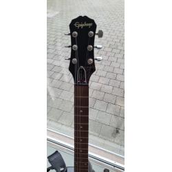 Gitaar Ephiphone Gibson zwart