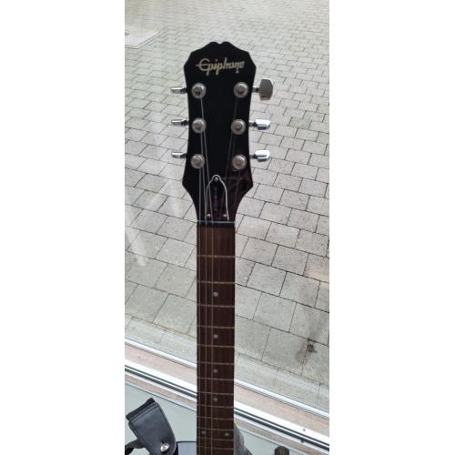 Gitaar Ephiphone Gibson zwart