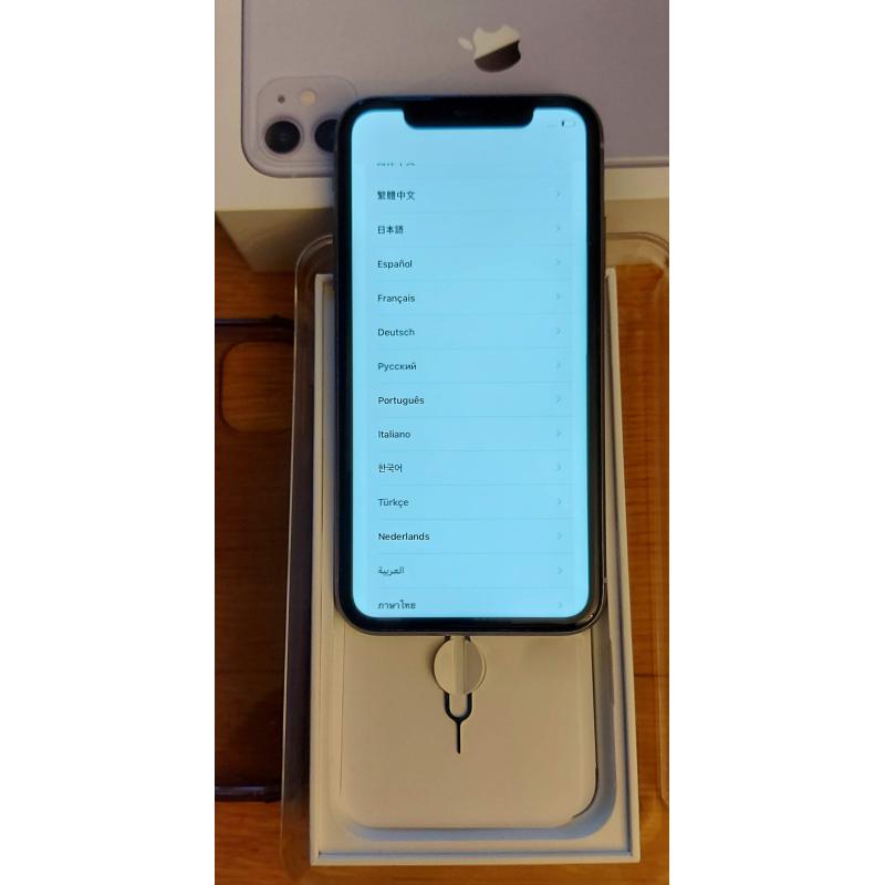 128GB IPHONE 11 Purple.
