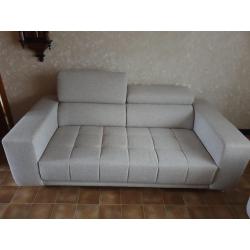 Z.g.a.n. Stoffen banken 2 st lichtbeige 550 euro per 2