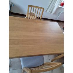 Ikea EKEDALEN  Uitschuifbare tafel 80% new