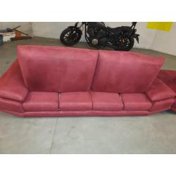 2 rode chateau d'ax slaapbanken/canapé-lits (rouges)