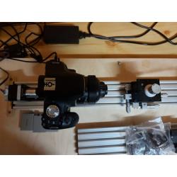 Macro stacking opstelling