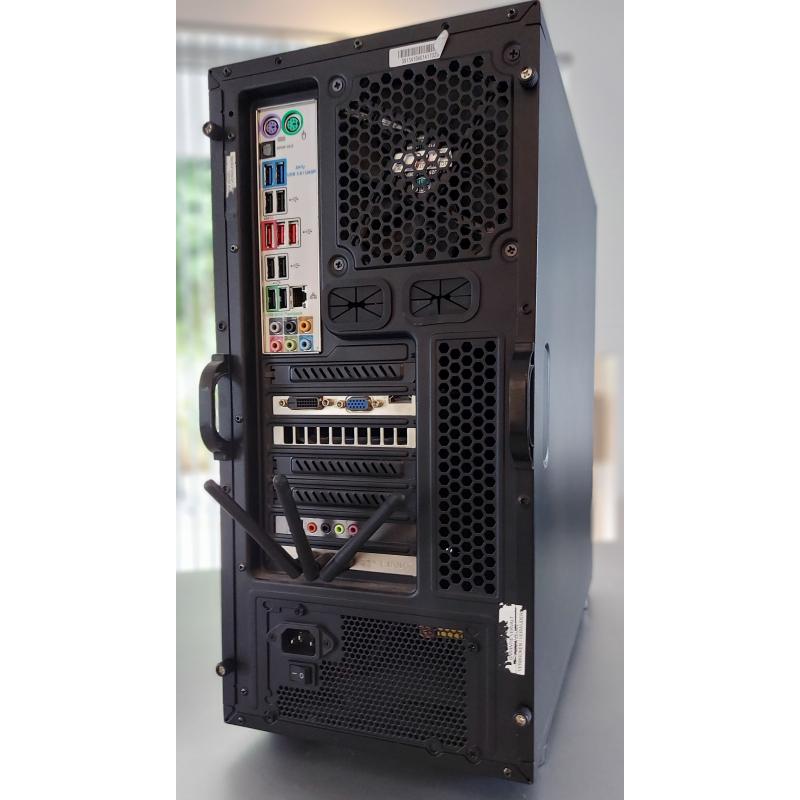 Performante desktop PC mrt scherm