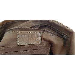 Italiaans leren, camelkleur tas.