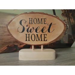 Stencil op decoratie met boomstam