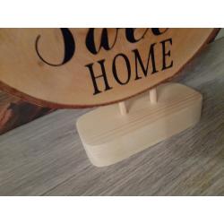 Stencil op decoratie met boomstam