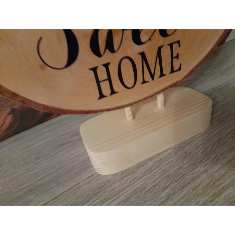 Stencil op decoratie met boomstam