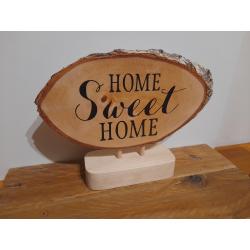 Stencil op decoratie met boomstam