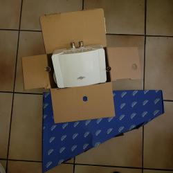 Kraan voor elektrische doorstromer  en de  elekt.doorstromer