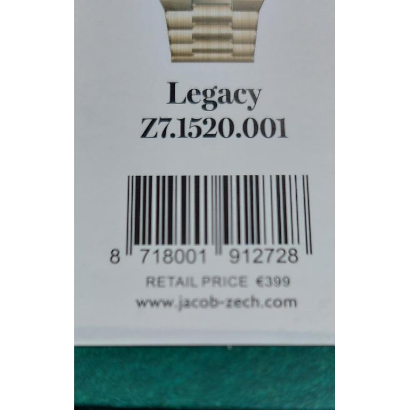 Herenhorloge Legacy van Jacob Zech