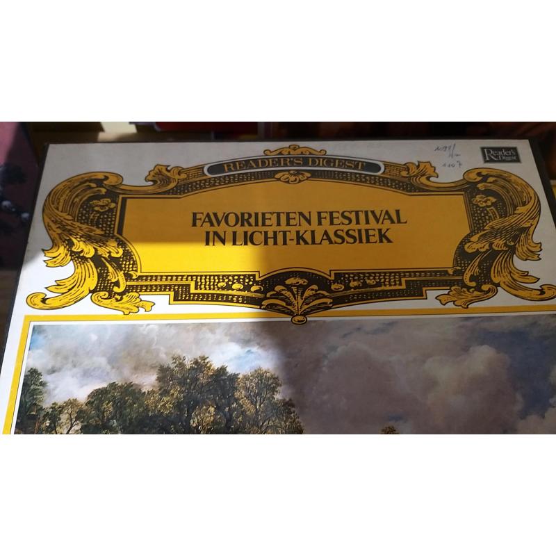 Favorieten Festival in licht-klassiek 10 lp's