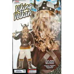 Verkleedkleren / Vikingpak met schild (Maat M)