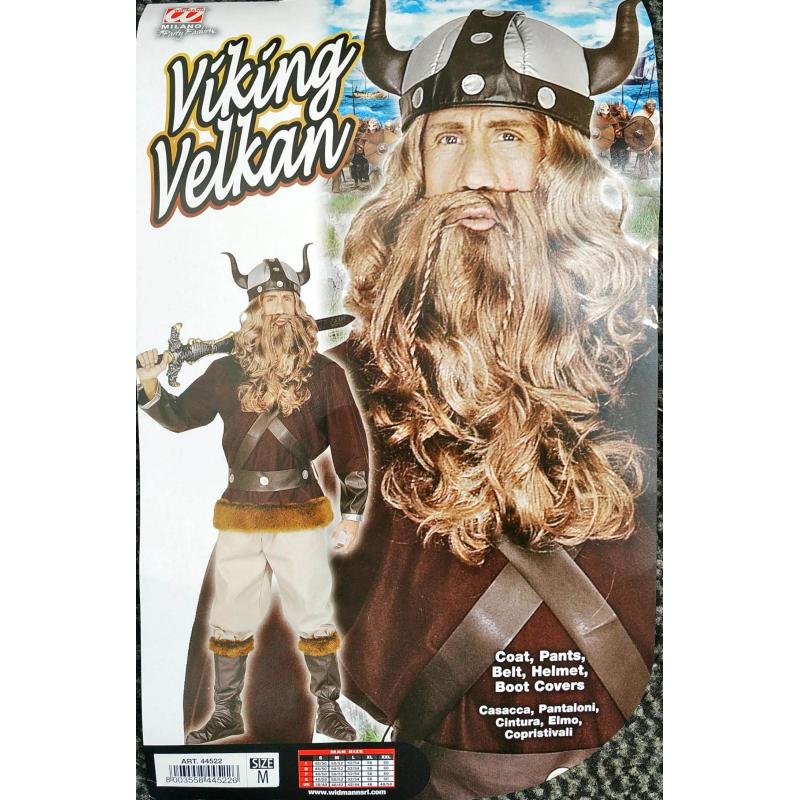 Verkleedkleren / Vikingpak met schild (Maat M)