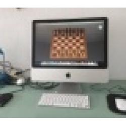 Te Koop een Niet Gebruikte 20 Inch iMac met 2 Ghz Intel Core 2 Duo 64 Bit Computer met Serienummer W88041YEX87 met 2 Ghz met draadloos internet.
