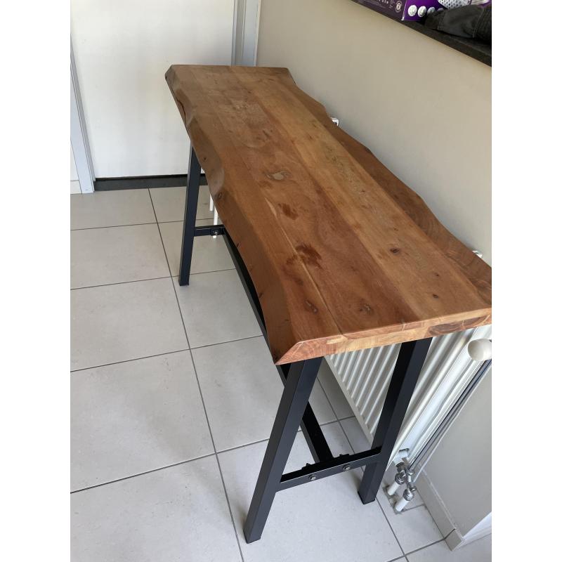 Bartafel uit acacia hout